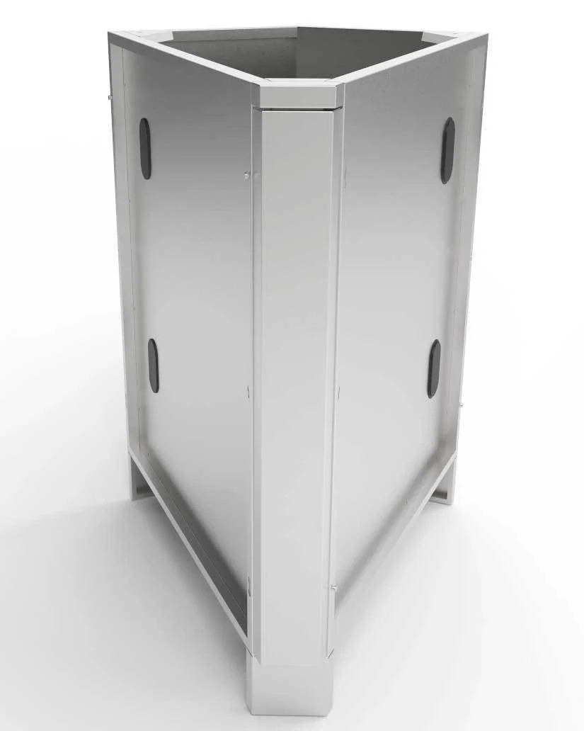 45 Degree Corner Cabinet w/Utility Access - SBC3C45
