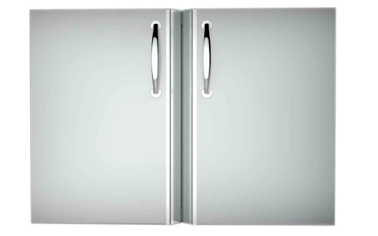 Designer Series Raised Style 30" Double Door with Shelves - DD30