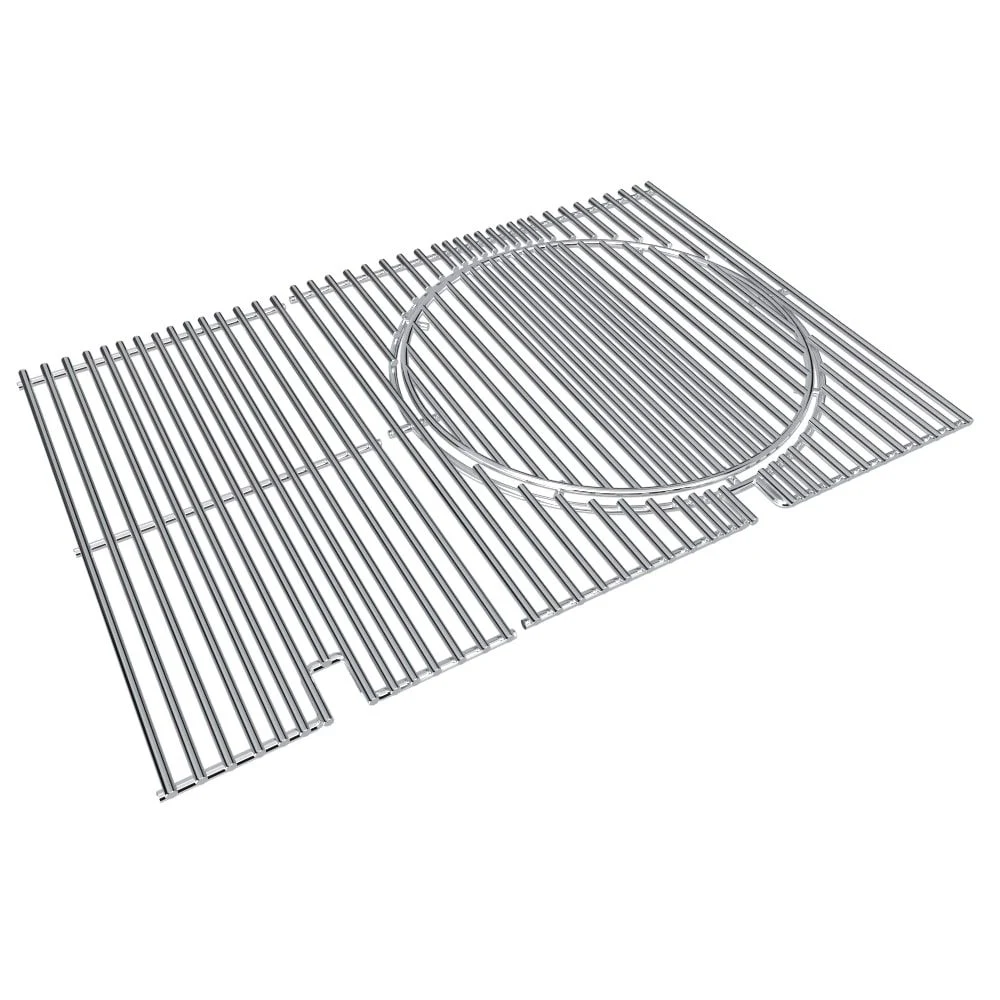 Ruby Cooking Grates with 15" Round Inset, Set of 4, for 42" 5B Grill - Ruby-CIRGR5B-4pc