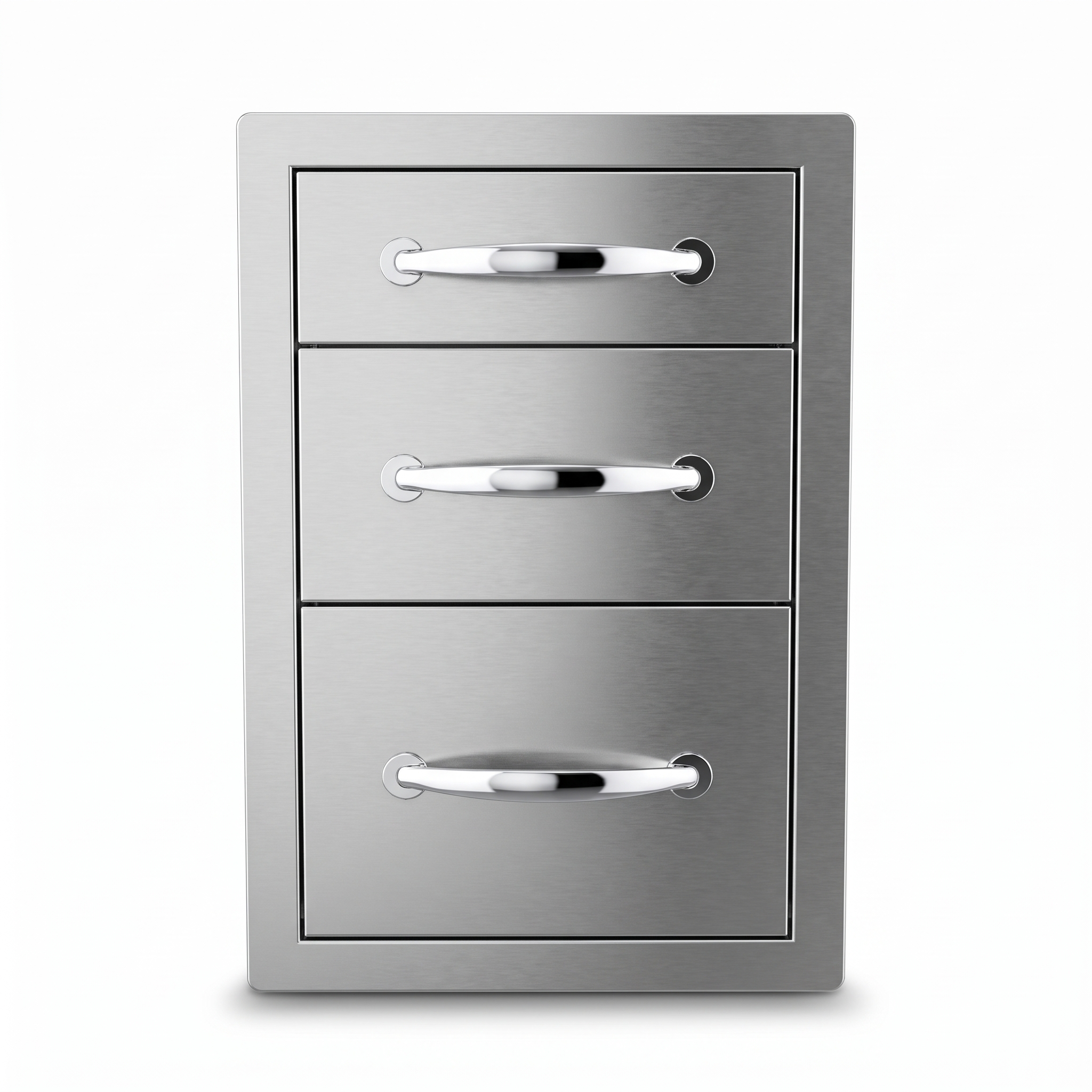 Classic Series 14" Flush Triple Access Drawer - B-TD18