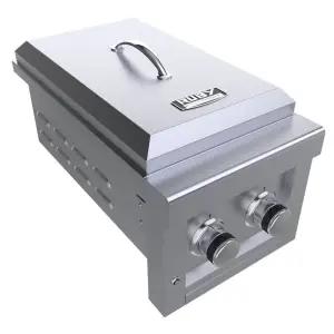 Ruby Series 13 Inch Slide in Versa Double Burner - SUN13VDB