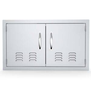 36" Double Access Vented Door Flush Mount - C-DD36