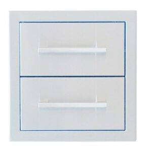 Signature Series 12" Beveled Frame Double Drawer - BA-DD12