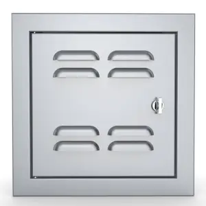 Sunstone® Signature Series Left Swing Vented Access Door – Ultimate Secure and Versatile Outdoor Storage Solution | BA-VSDL12