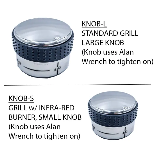 Large Knob for Grill & Side Burner  P-Knob-L
