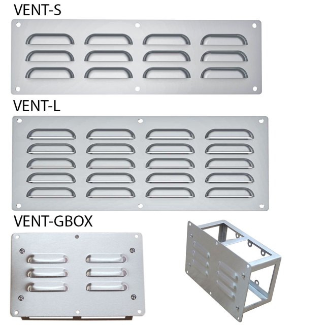 6" x 9" 304 Stainless Steel Stackable Vent – Vent-Gbox (2pc)