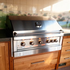 Sunstone® Insulating Grill Jacket – Ultimate Fire-Safe Protection for 42-Inch Built-In Grills | SUN5BJK